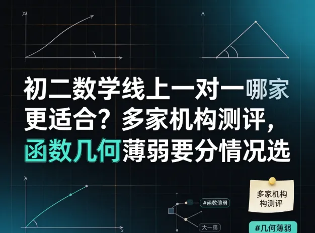 初二数学线上一对一哪家更适合?轻学知分科教研区分函数几何薄弱专项辅导-第1张图片-四季读书网