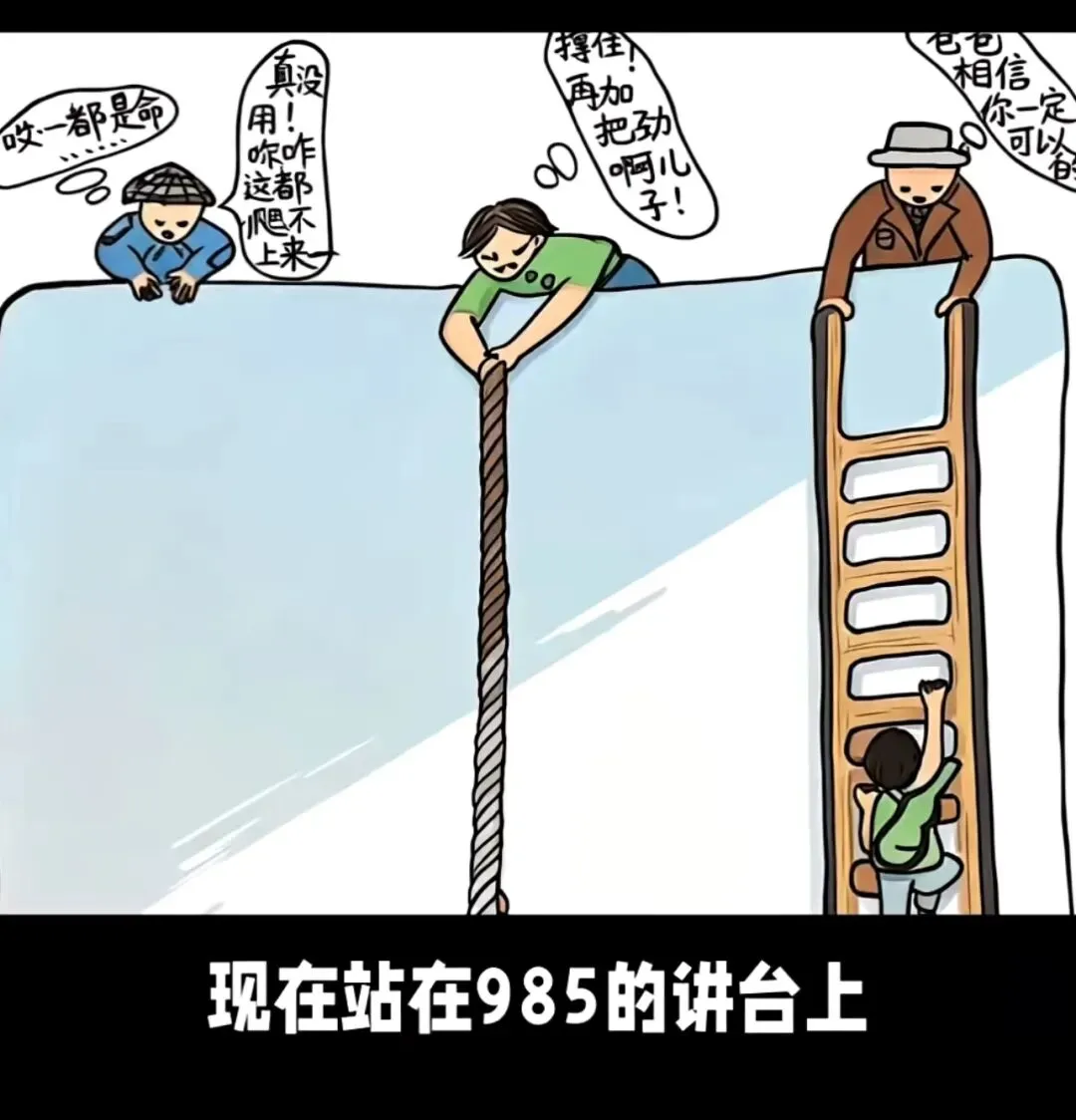 高考500分进985当硕导,给高考六百分的上课.双一年制水硕+国内名校镀金,撕开学历公平的遮羞布-第4张图片-四季读书网