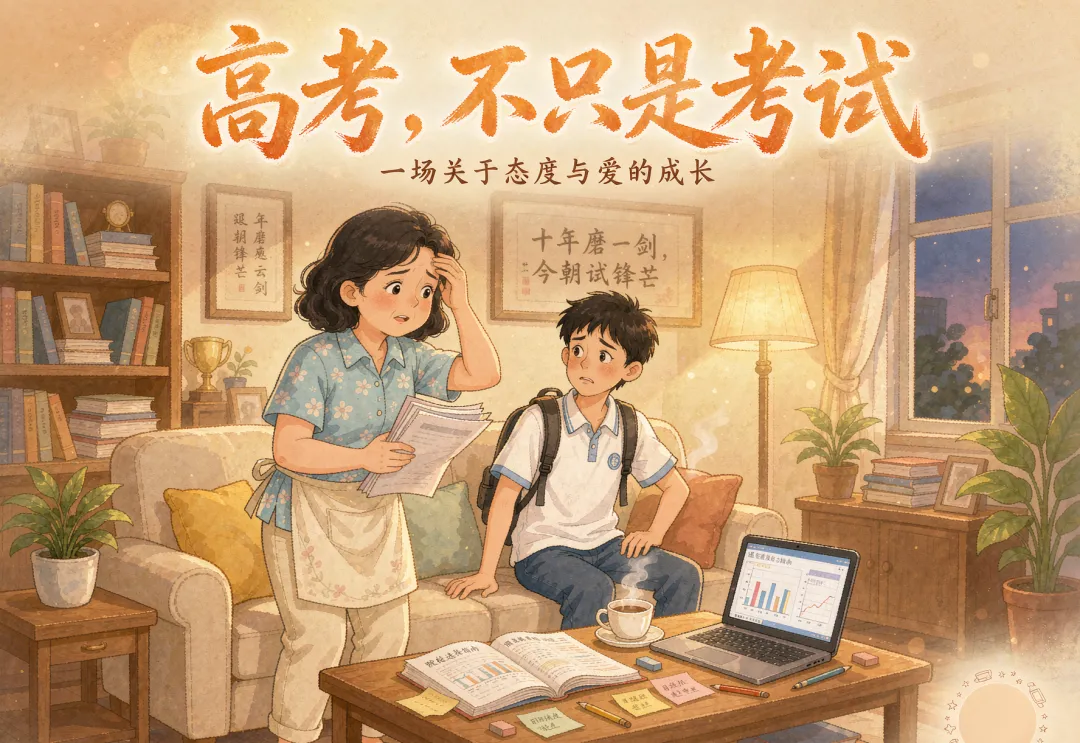 高考筛的是态度,不是智商—— 写给还在为孩子分数失眠的家长:这3件事,比逼孩子多考50分更重要-第4张图片-四季读书网 高考筛的是态度,不是智商—— 写给还在为孩子分数失眠的家长:这3件事,比逼孩子多考50分更重要-第4张图片-四季读书网