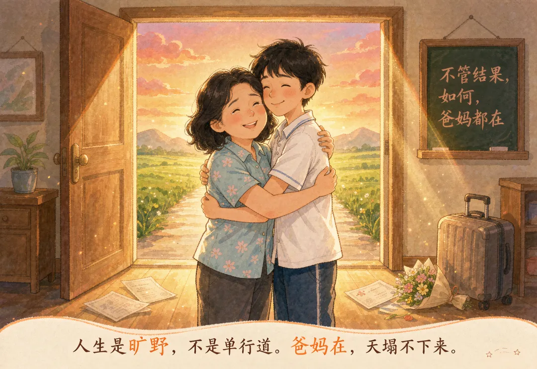 高考筛的是态度,不是智商—— 写给还在为孩子分数失眠的家长:这3件事,比逼孩子多考50分更重要-第6张图片-四季读书网 高考筛的是态度,不是智商—— 写给还在为孩子分数失眠的家长:这3件事,比逼孩子多考50分更重要-第6张图片-四季读书网