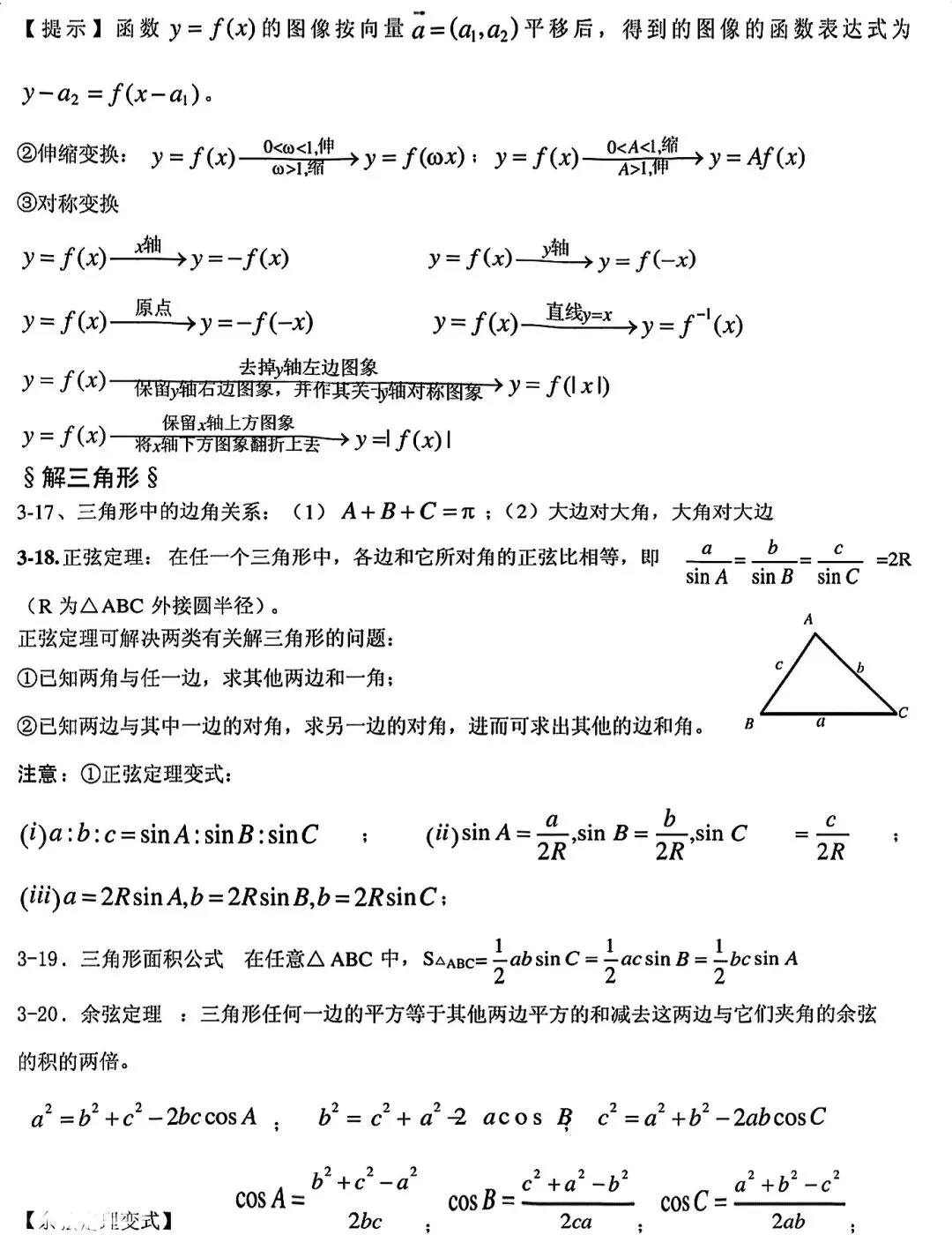 高考数学真相|高中数学反反复复考这30页,整理的太好了,学起来|数学怎么拿分-第26张图片-四季读书网 高考数学真相|高中数学反反复复考这30页,整理的太好了,学起来|数学怎么拿分-第26张图片-四季读书网