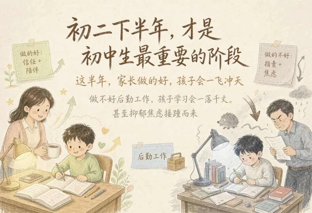 初二下半年,才是初中生真正的分水岭-第1张图片-四季读书网 初二下半年,才是初中生真正的分水岭-第1张图片-四季读书网