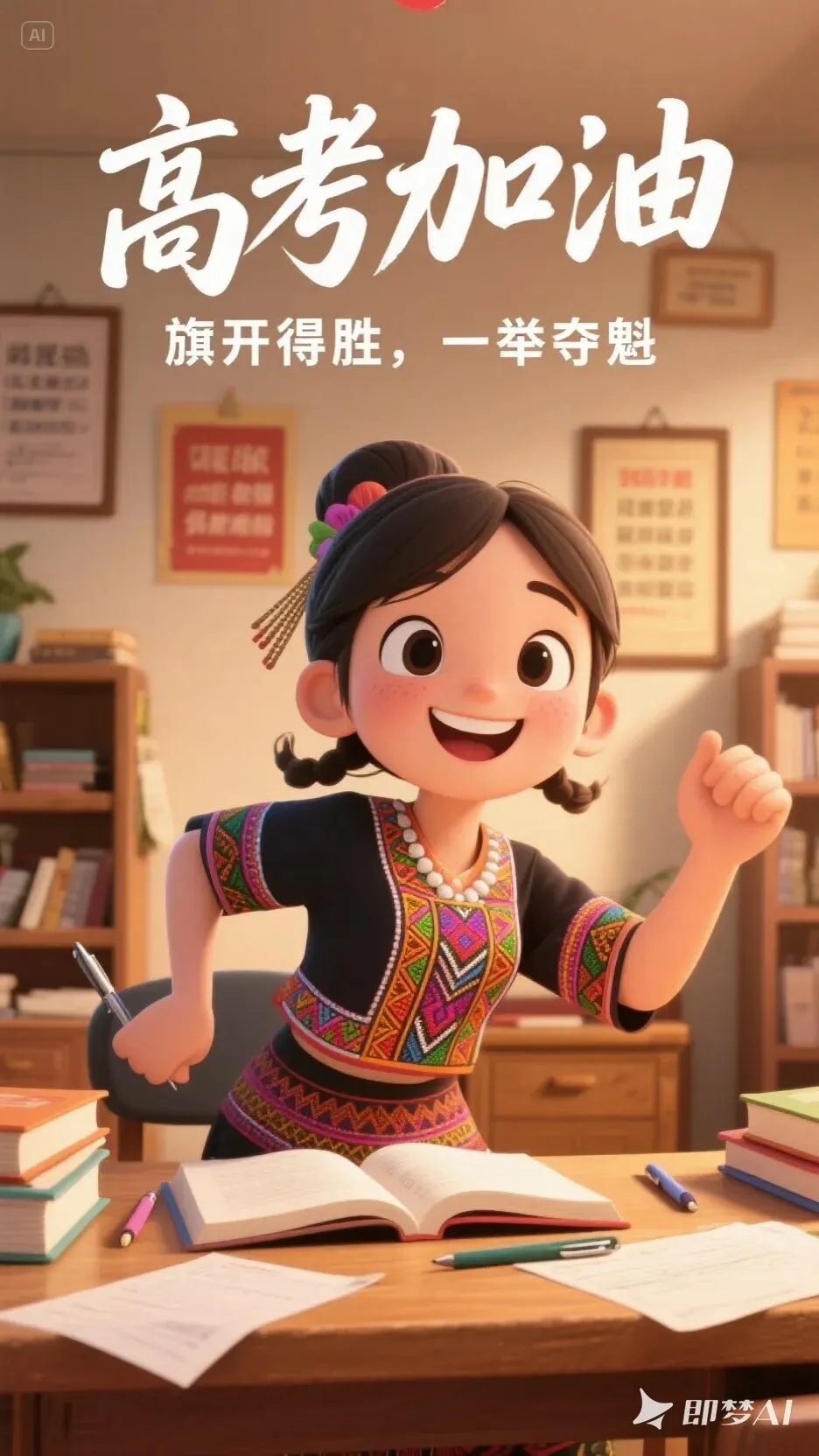 @高考考生: 愿你提笔征战,落笔生花,奔赴山海!-第5张图片-四季读书网