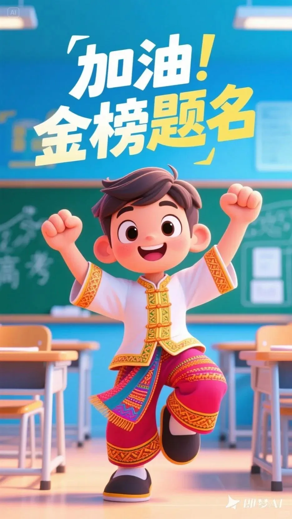 @高考考生: 愿你提笔征战,落笔生花,奔赴山海!-第6张图片-四季读书网