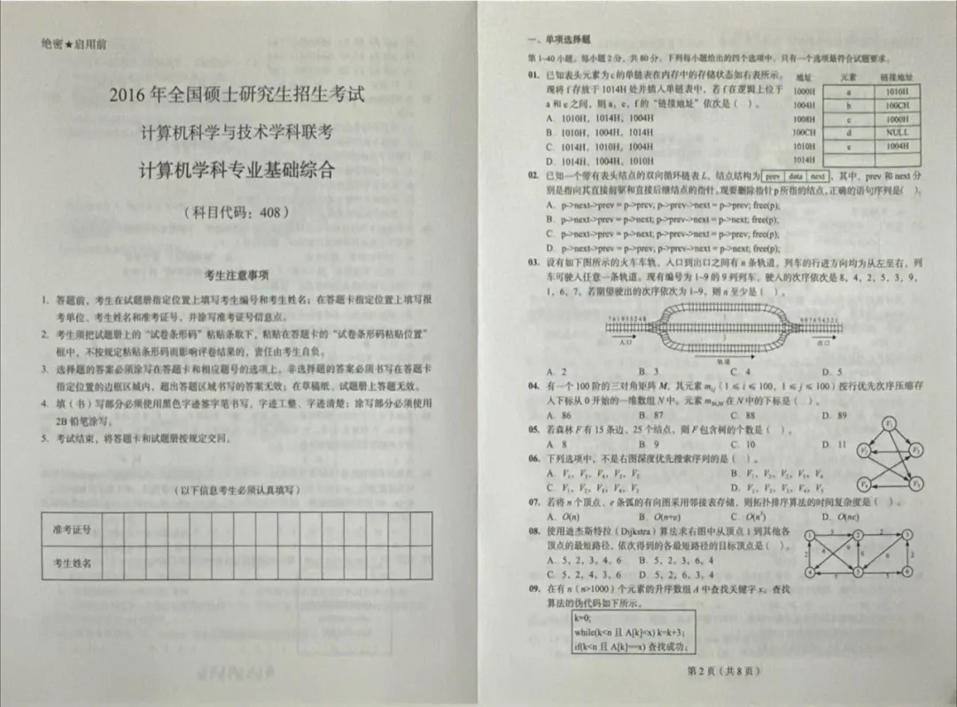 408真题,认准这一份就够了!-第3张图片-四季读书网 408真题,认准这一份就够了!-第3张图片-四季读书网