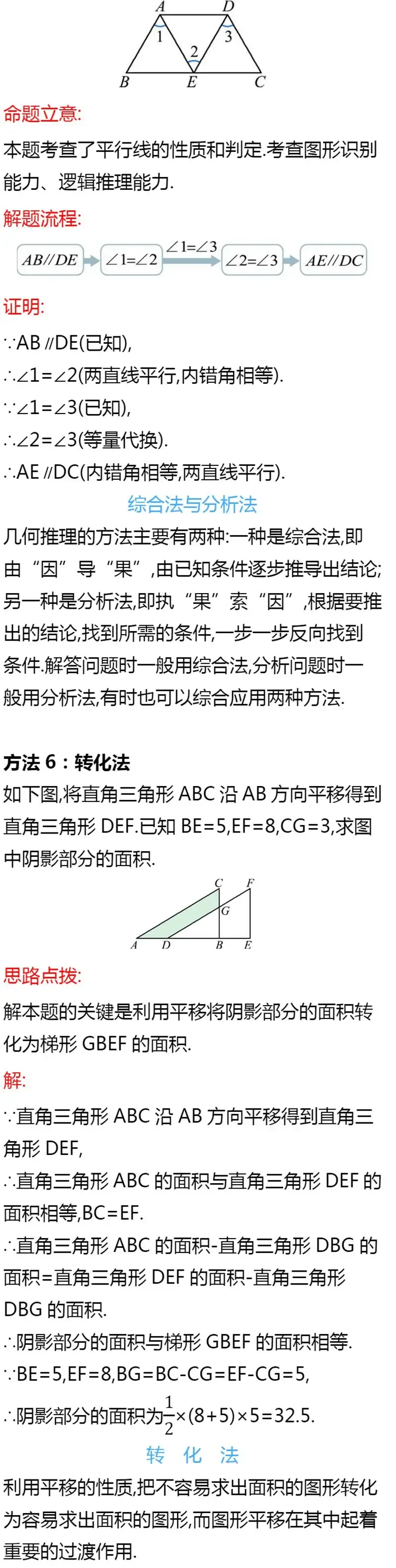 初一、初二常用解题技巧+易错知识点,一篇全汇总!-第7张图片-四季读书网