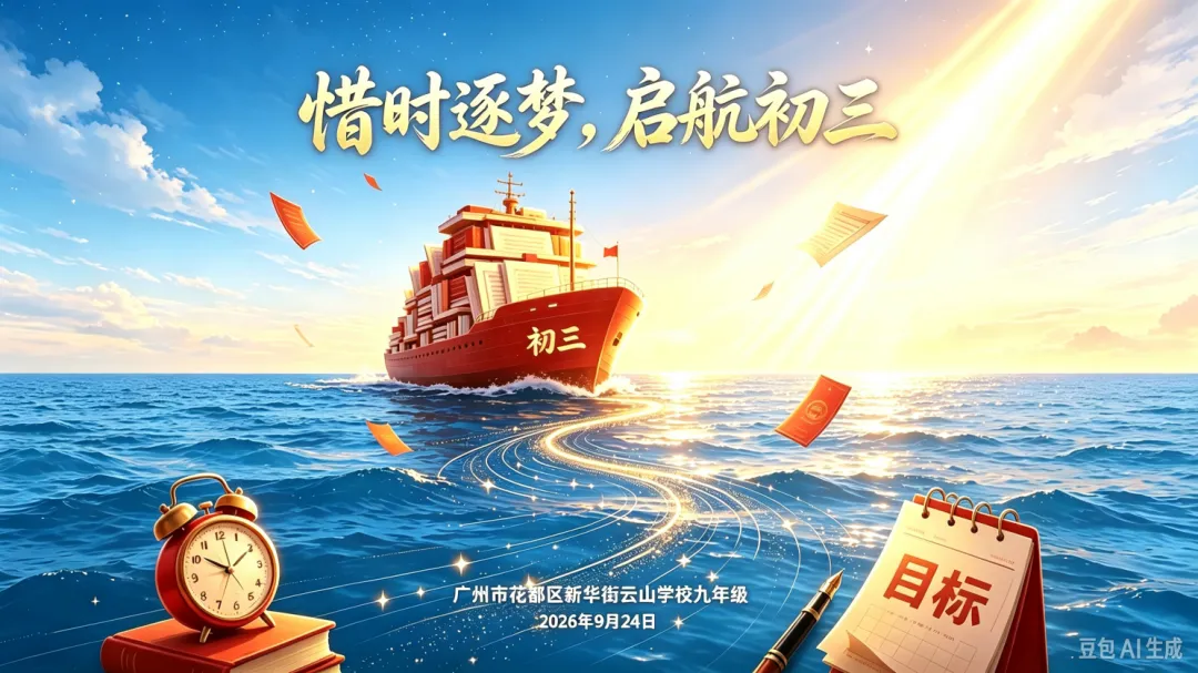惜时逐梦,启航初三——云山学校九年级启航仪式圆满举行-第9张图片-四季读书网 惜时逐梦,启航初三——云山学校九年级启航仪式圆满举行-第9张图片-四季读书网