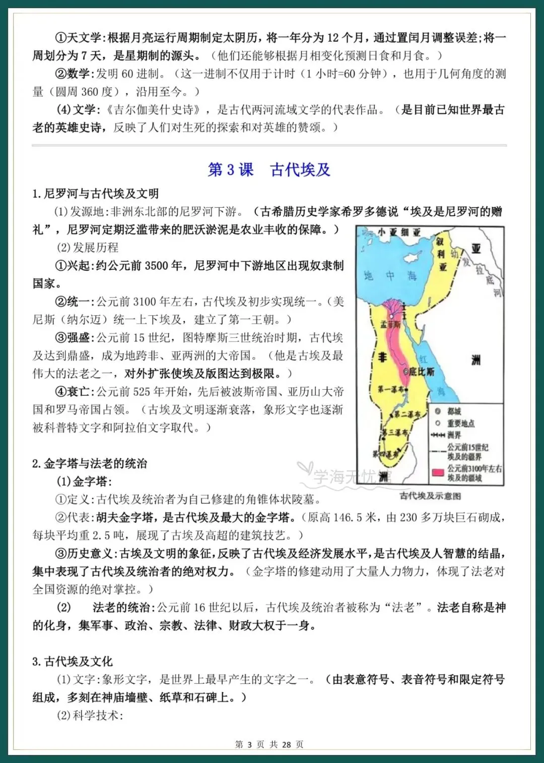 初三历史|26年新版九上历史知识点梳理汇总,国庆假期必背!-第5张图片-四季读书网 初三历史|26年新版九上历史知识点梳理汇总,国庆假期必背!-第5张图片-四季读书网