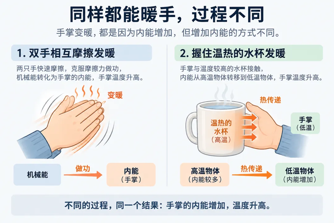 初三物理|4组关系帮孩子搞定内能全章!-第4张图片-四季读书网