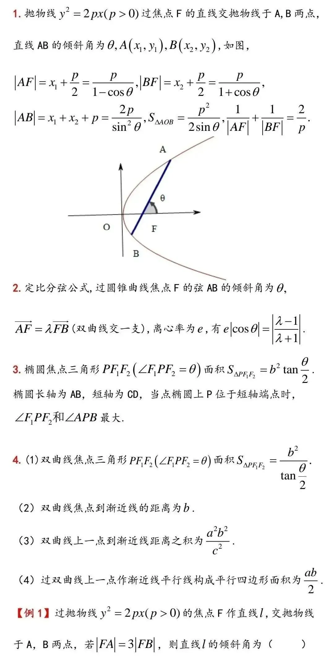 高考数学中的常用二级结论-第2张图片-四季读书网 高考数学中的常用二级结论-第2张图片-四季读书网