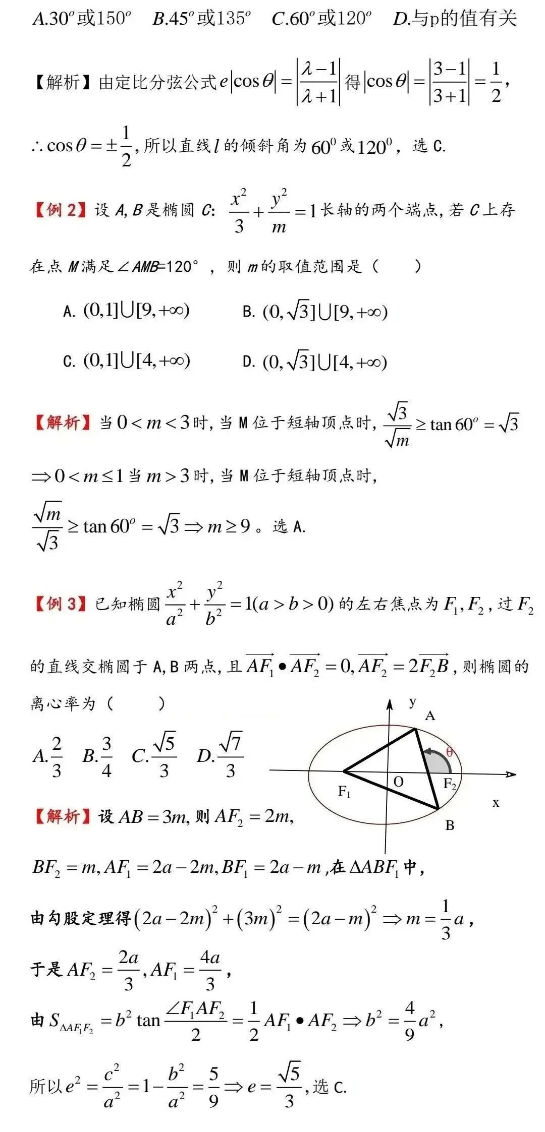 高考数学中的常用二级结论-第3张图片-四季读书网 高考数学中的常用二级结论-第3张图片-四季读书网