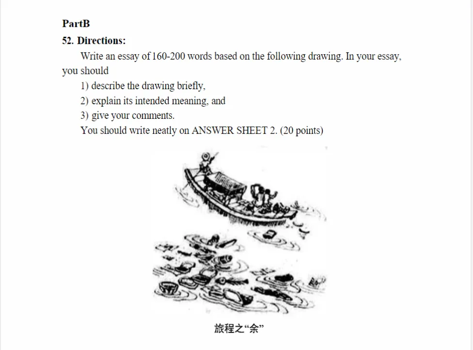 2011年考研英语一真题Section III Writing-第3张图片-四季读书网