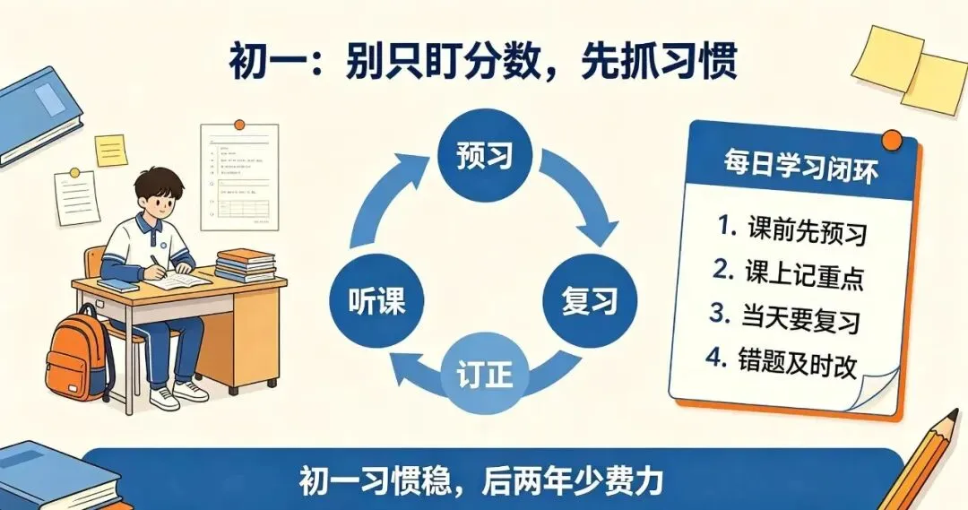 江西初中三年规划|初一、初二、初三抓什么,一篇讲透-第2张图片-四季读书网