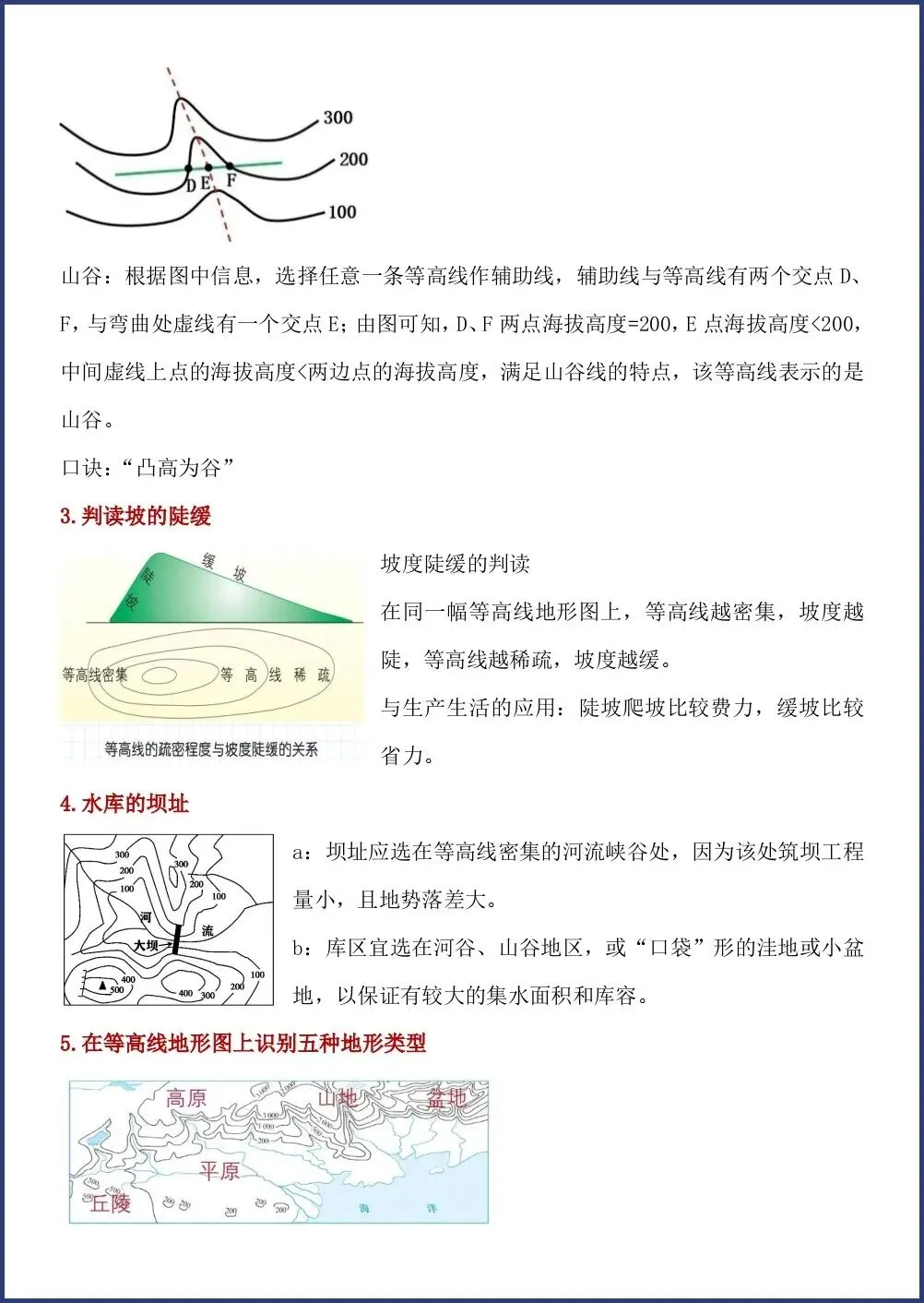 初一新版笔记 2026 七上地理常考必背地图知识点总结,电子打印版!-第8张图片-四季读书网 初一新版笔记 2026 七上地理常考必背地图知识点总结,电子打印版!-第8张图片-四季读书网