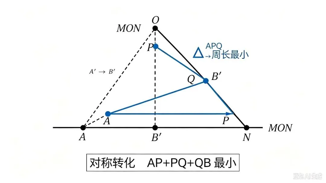 初二几何压轴|将军饮马模型,吃透这一类,最短路径题直接拿下!-第4张图片-四季读书网
