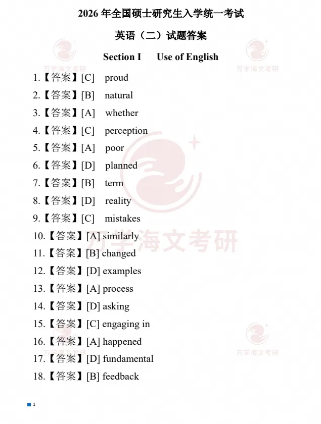 【考研】考研英语真题及答案解析(1980-2026)-第5张图片-四季读书网 【考研】考研英语真题及答案解析(1980-2026)-第5张图片-四季读书网