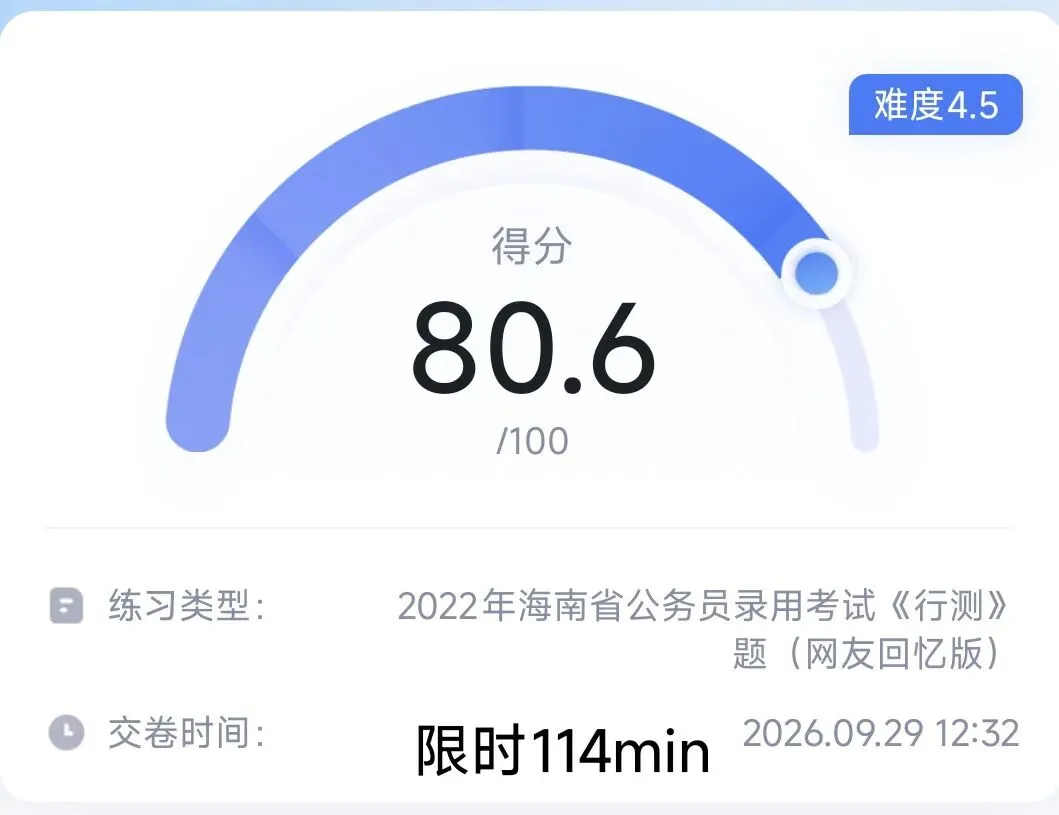 46套真题打卡09:要是明年实战能有这么高分就好了-第1张图片-四季读书网