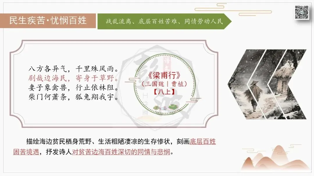 【中考古诗词复习-课件】08-情感分类-8民生疾苦・忧悯百姓+对比阅读(3元)-第8张图片-四季读书网 【中考古诗词复习-课件】08-情感分类-8民生疾苦・忧悯百姓+对比阅读(3元)-第8张图片-四季读书网