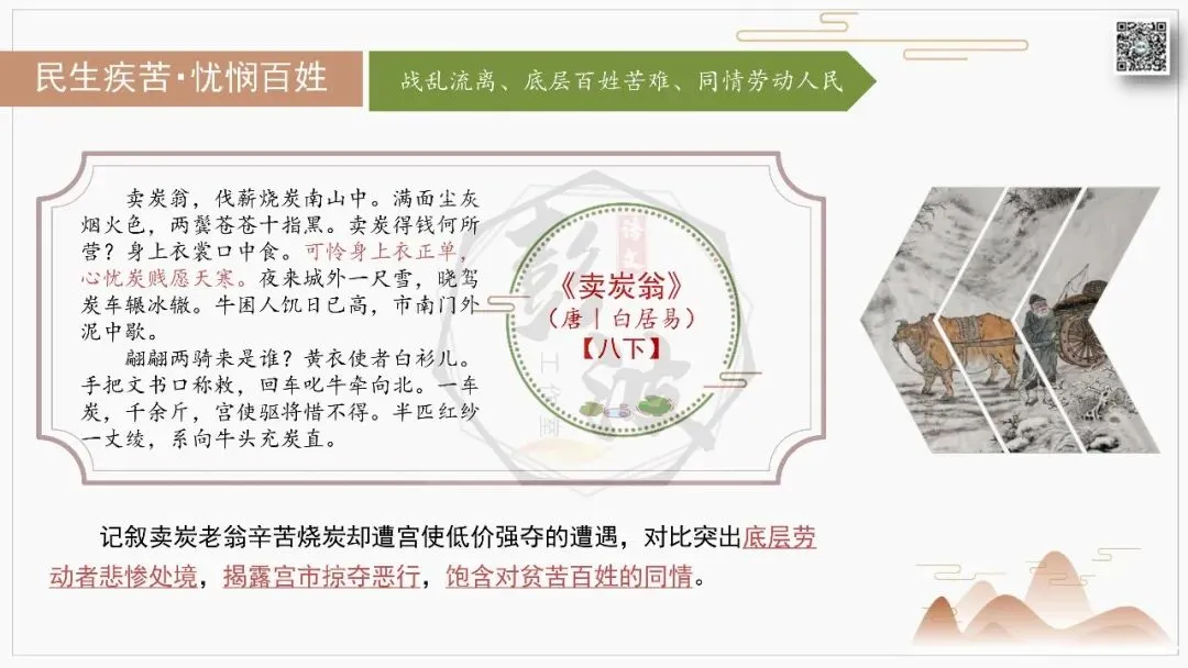 【中考古诗词复习-课件】08-情感分类-8民生疾苦・忧悯百姓+对比阅读(3元)-第11张图片-四季读书网 【中考古诗词复习-课件】08-情感分类-8民生疾苦・忧悯百姓+对比阅读(3元)-第11张图片-四季读书网