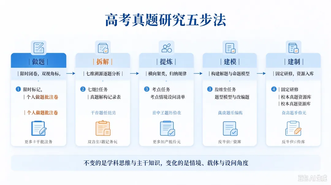 教师研究高考真题:不是刷题,而是建立命题研究闭环-第3张图片-四季读书网 教师研究高考真题:不是刷题,而是建立命题研究闭环-第3张图片-四季读书网