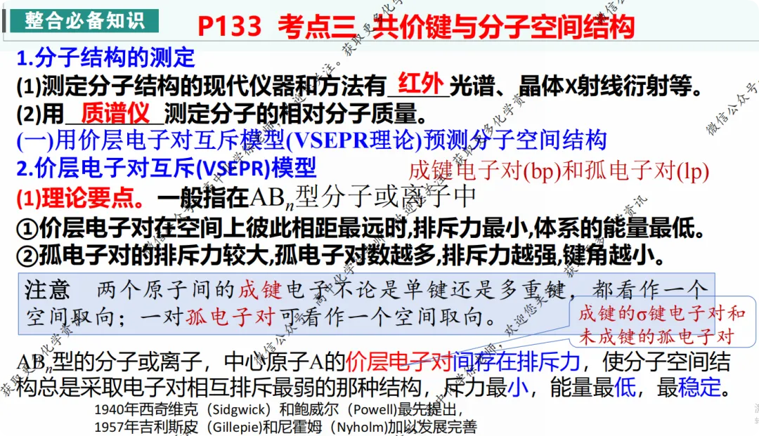 自用课件||2027届高考化学第一轮复习适用的课件16VSEPR理论、等电子体原理及其拓展-第1张图片-四季读书网 自用课件||2027届高考化学第一轮复习适用的课件16VSEPR理论、等电子体原理及其拓展-第1张图片-四季读书网