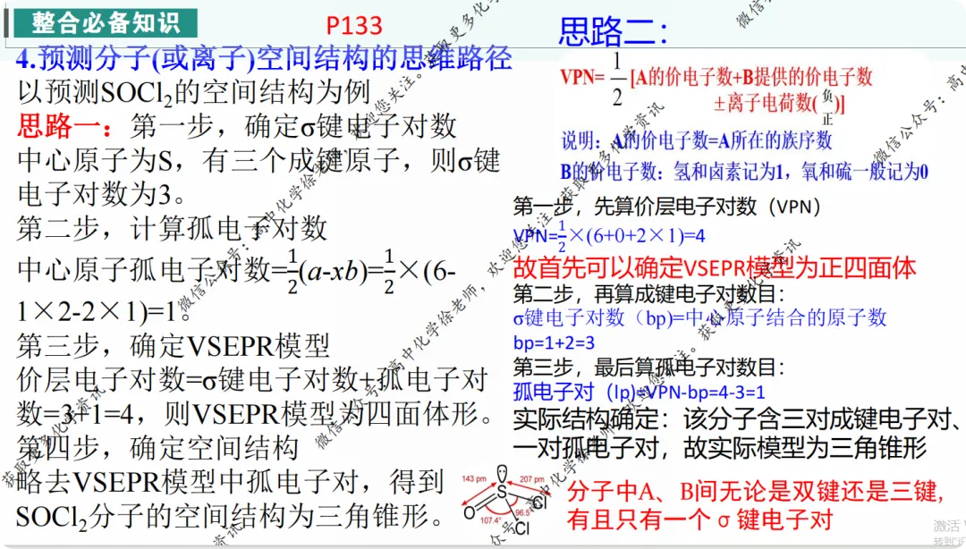 自用课件||2027届高考化学第一轮复习适用的课件16VSEPR理论、等电子体原理及其拓展-第4张图片-四季读书网 自用课件||2027届高考化学第一轮复习适用的课件16VSEPR理论、等电子体原理及其拓展-第4张图片-四季读书网
