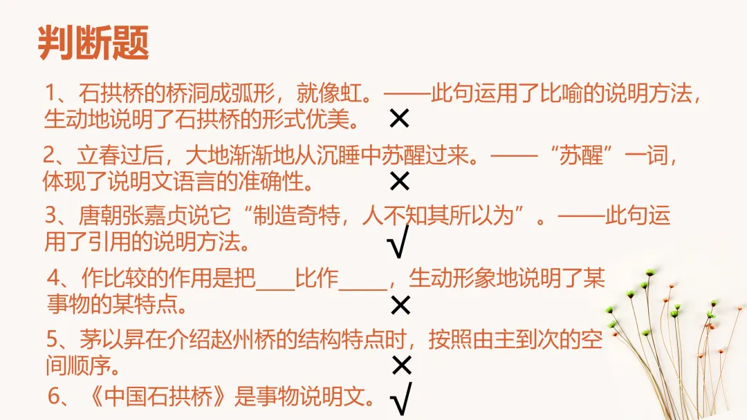 中考策略:说明文阅读专项复习-第4张图片-四季读书网