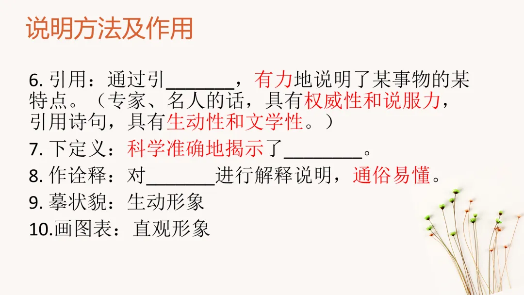 中考策略:说明文阅读专项复习-第12张图片-四季读书网