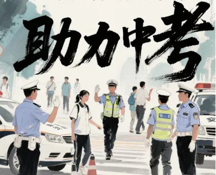 明日中考,突泉这些路段实行临时交通管制!-第3张图片-四季读书网