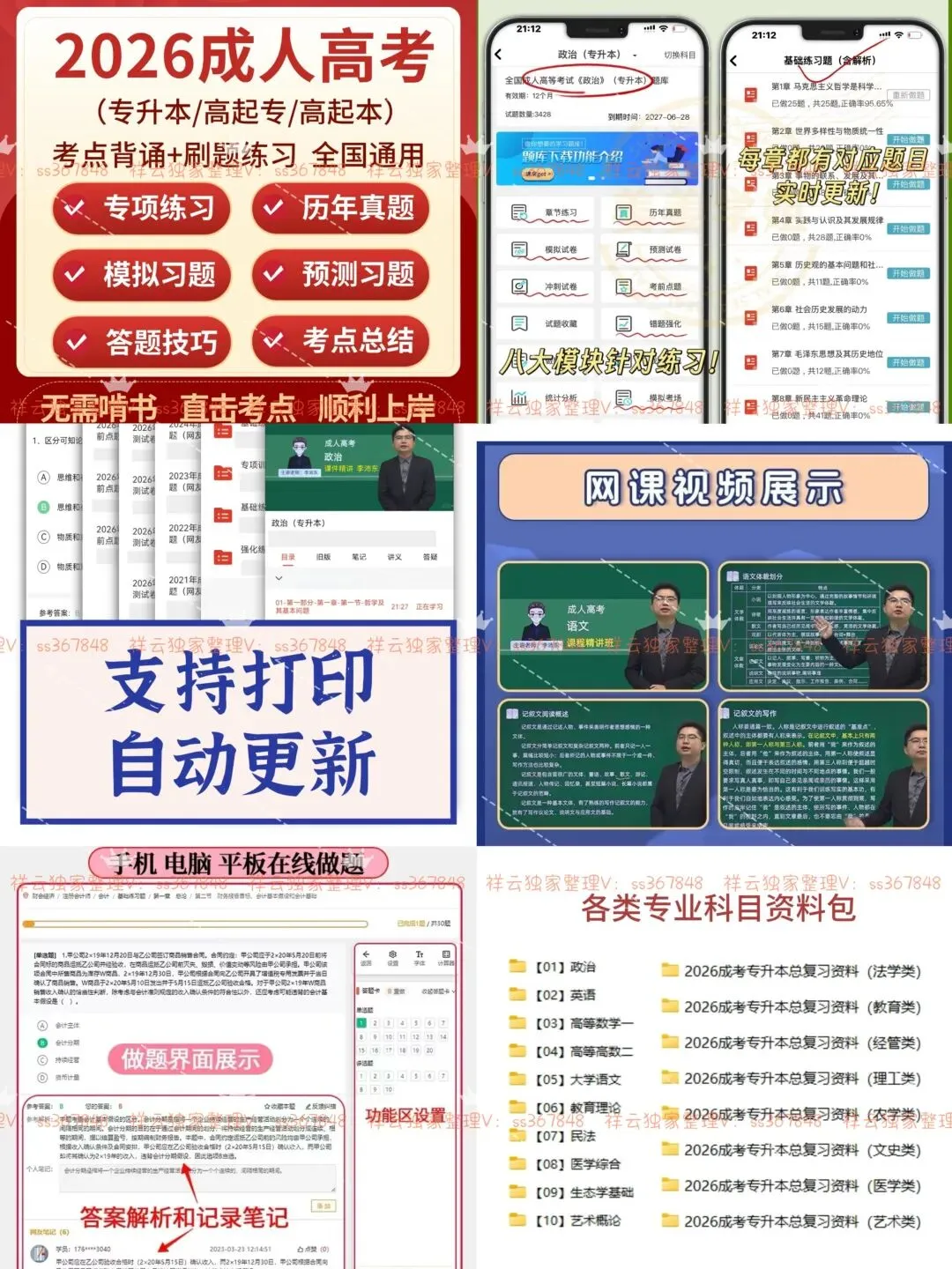 2026年成人高考专升本【教育理论】冲刺复习考点(附赠口诀版本)-第2张图片-四季读书网 2026年成人高考专升本【教育理论】冲刺复习考点(附赠口诀版本)-第2张图片-四季读书网