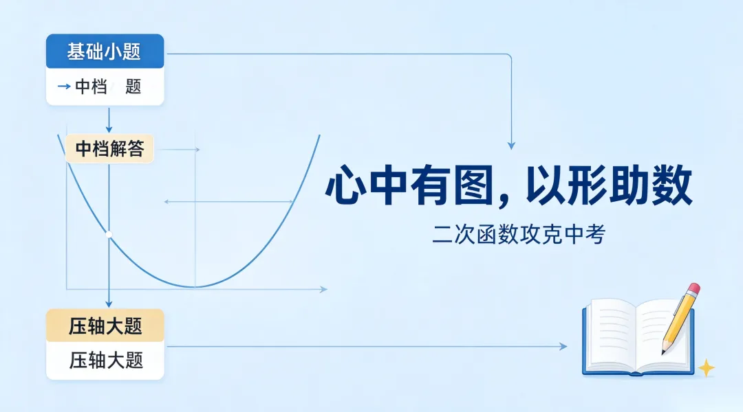 初三数学|二次函数:中考拉分大 Boss,重难点 + 考点一次性讲透-第5张图片-四季读书网 初三数学|二次函数:中考拉分大 Boss,重难点 + 考点一次性讲透-第5张图片-四季读书网