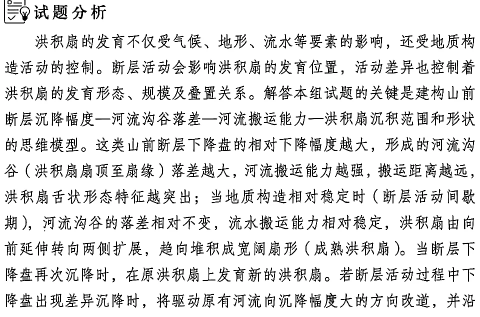 《高考真题官方解析合集》2026年高考地理河北卷官方解析(无水印)-第23张图片-四季读书网 《高考真题官方解析合集》2026年高考地理河北卷官方解析(无水印)-第23张图片-四季读书网