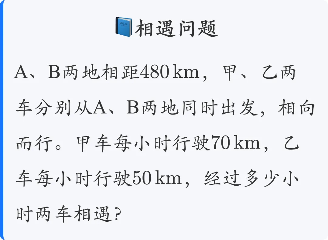 初一数学(上)|行程问题之相遇问题-第3张图片-四季读书网