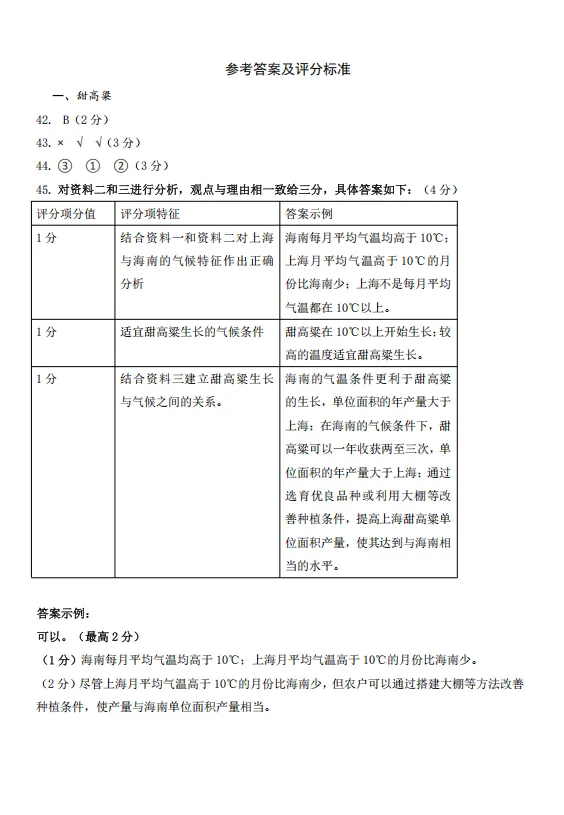 中考| 跨学科拖总分后腿?历年中考试卷拆解,直接抓踩分点(附试卷解析PDF)-第6张图片-四季读书网 中考| 跨学科拖总分后腿?历年中考试卷拆解,直接抓踩分点(附试卷解析PDF)-第6张图片-四季读书网