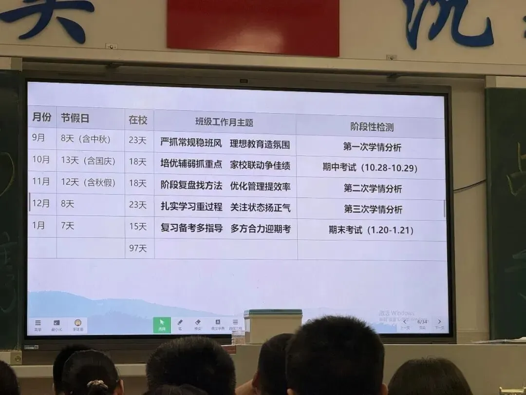【同心聚力战初三 家校携手促成长】长郡双语雨花中学2404班九年级第一次学情分析亲子家长会纪实-第25张图片-四季读书网