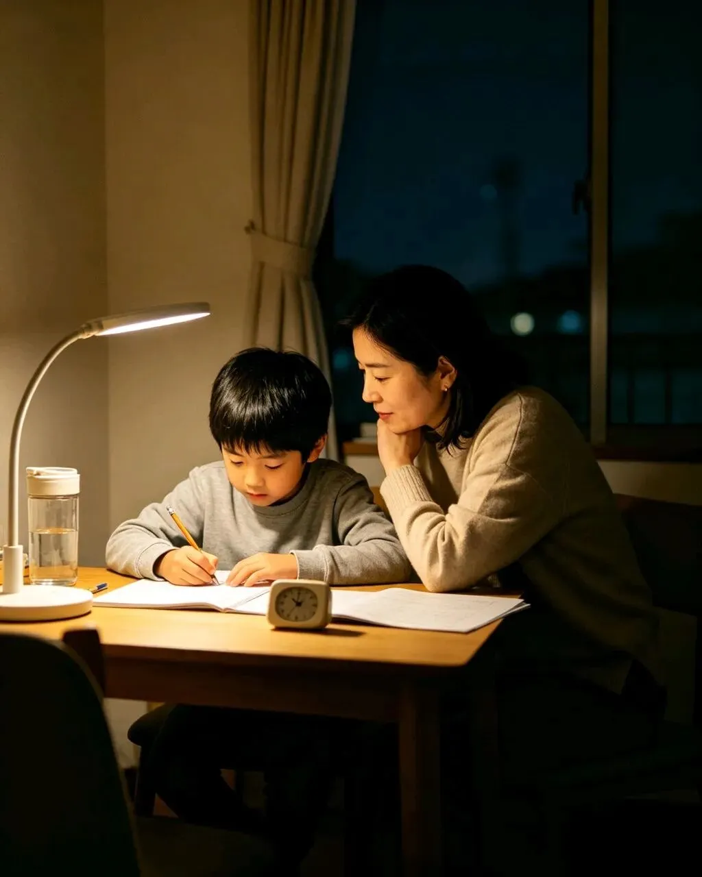 国庆前夜:儿子在家做试卷,小女孩楼下喊、敲门催他出去玩,咋办?-第4张图片-四季读书网