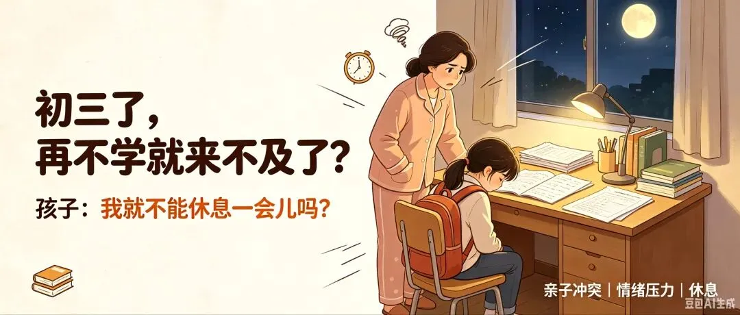 初三孩子的崩溃,从来不是不想学,是~-第1张图片-四季读书网 初三孩子的崩溃,从来不是不想学,是~-第1张图片-四季读书网