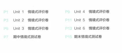 新版三四五六年级上册英语试卷,含:单元卷+期中卷+期末卷(冀教版)-第4张图片-四季读书网