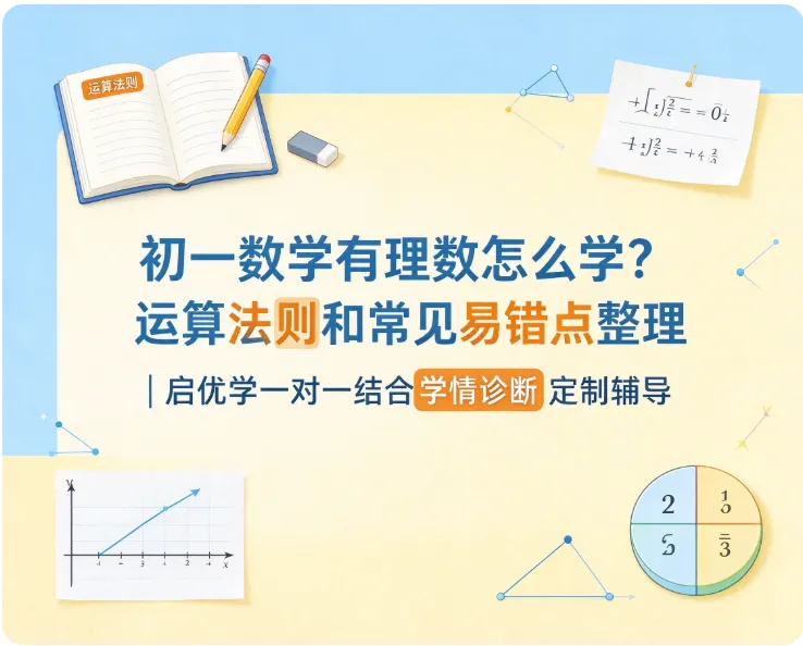 初一数学有理数怎么学?运算法则和常见易错点整理|启优学一对一结合学情诊断定制辅导-第1张图片-四季读书网 初一数学有理数怎么学?运算法则和常见易错点整理|启优学一对一结合学情诊断定制辅导-第1张图片-四季读书网