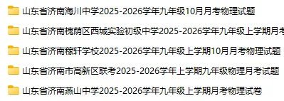 2025济南市九年级10月月考真题 免费领取-第10张图片-四季读书网