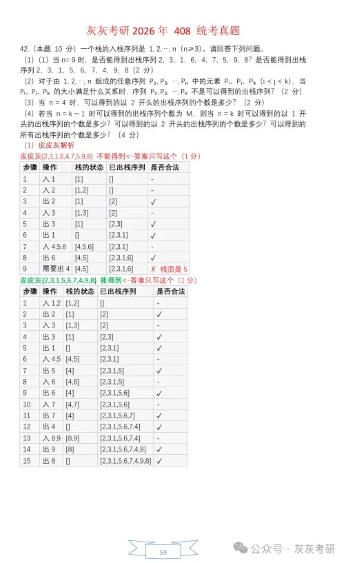 【官方版】2026年408真题解析-第21张图片-四季读书网