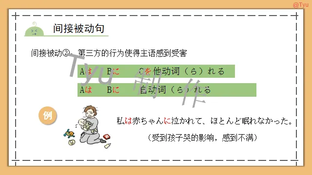 高考日语:动词被动、使役、使役被动、使役授受详解 课件-第14张图片-四季读书网 高考日语:动词被动、使役、使役被动、使役授受详解 课件-第14张图片-四季读书网