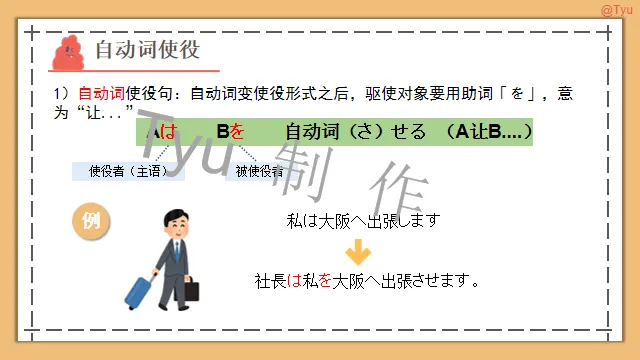 高考日语:动词被动、使役、使役被动、使役授受详解 课件-第20张图片-四季读书网 高考日语:动词被动、使役、使役被动、使役授受详解 课件-第20张图片-四季读书网