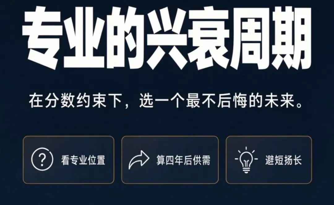 高考志愿填报:参透专业兴衰周期、把握时代脉搏、踏准时代节拍-第1张图片-四季读书网