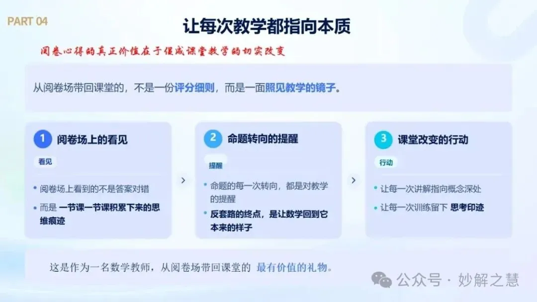 2026 高考阅卷现场:数学阅卷心得!从阅卷情形看教学改进-第60张图片-四季读书网