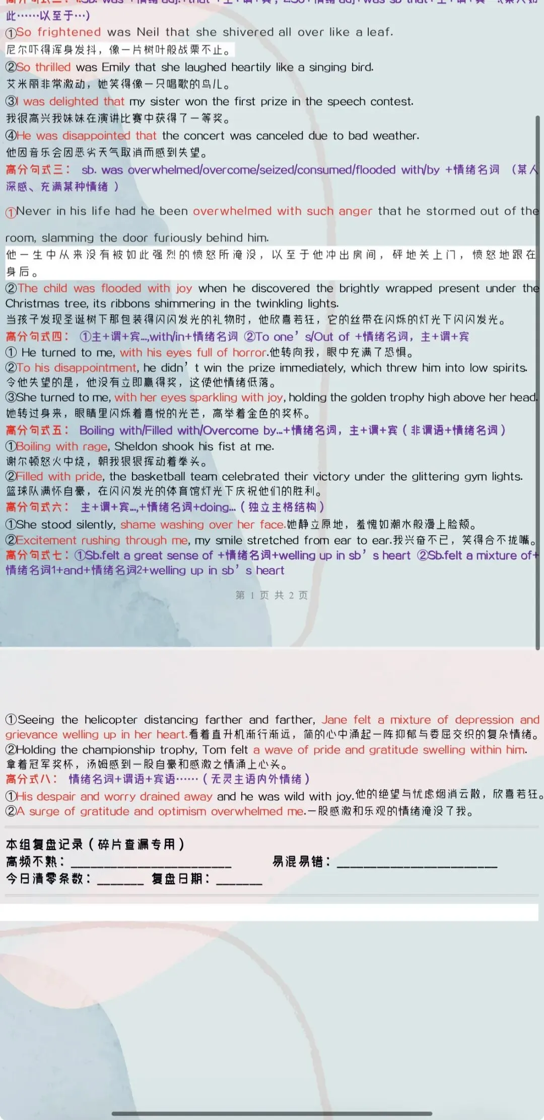 ‹2027年高考英语›一轮复习知识速记清单26个专题含全解全析(全国通用)全部word版文档文末有获取方式-第19张图片-四季读书网 ‹2027年高考英语›一轮复习知识速记清单26个专题含全解全析(全国通用)全部word版文档文末有获取方式-第19张图片-四季读书网