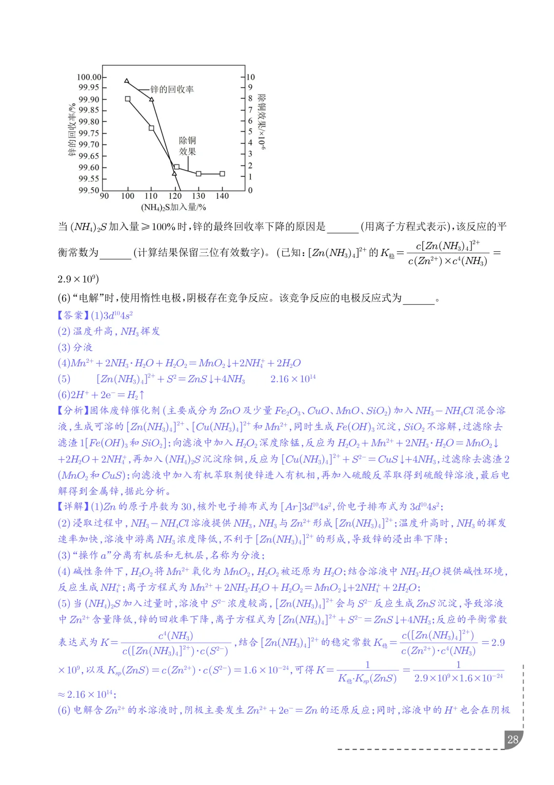 工艺流程综合题(非选择题)--2026高考化学二模分类汇编-第29张图片-四季读书网