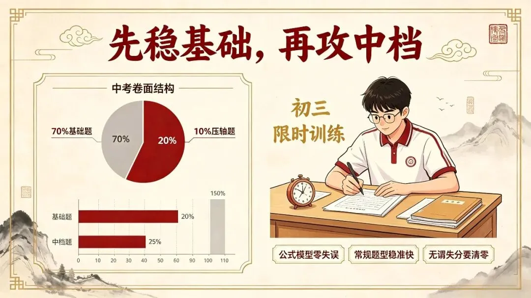 初三中等生,国庆千万别再“假努力”了!7天这样过,开学稳超学霸-第2张图片-四季读书网
