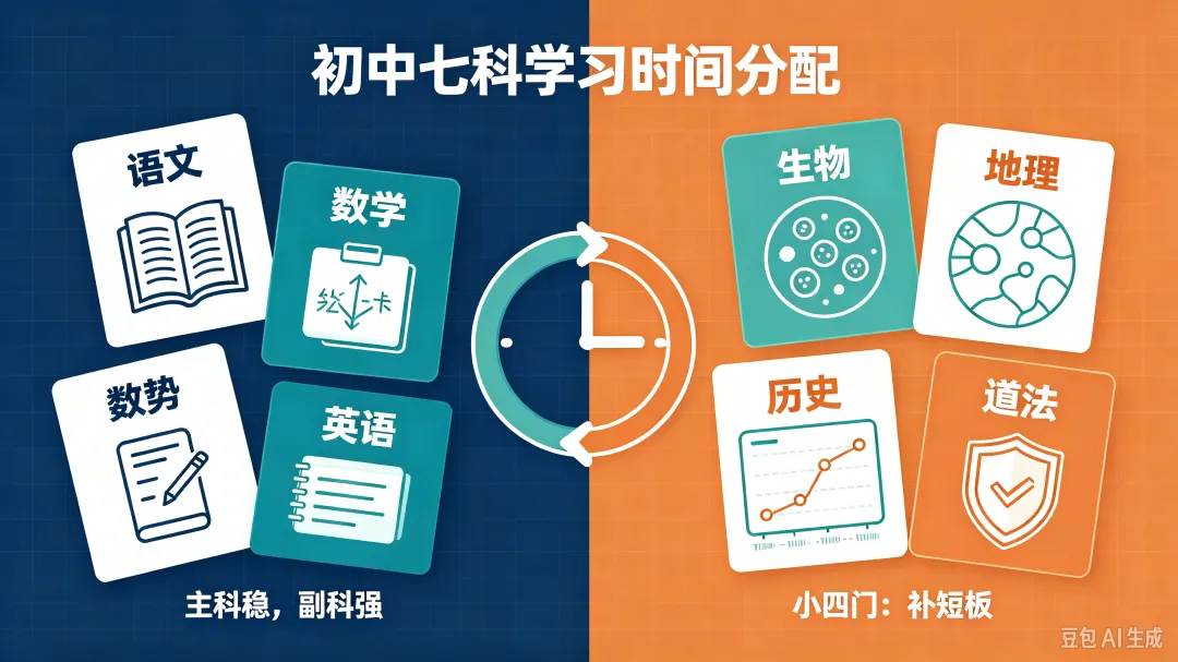 初一第一次月考定乾坤:主科稳住不算赢,拖分的往往是小四门-第4张图片-四季读书网 初一第一次月考定乾坤:主科稳住不算赢,拖分的往往是小四门-第4张图片-四季读书网
