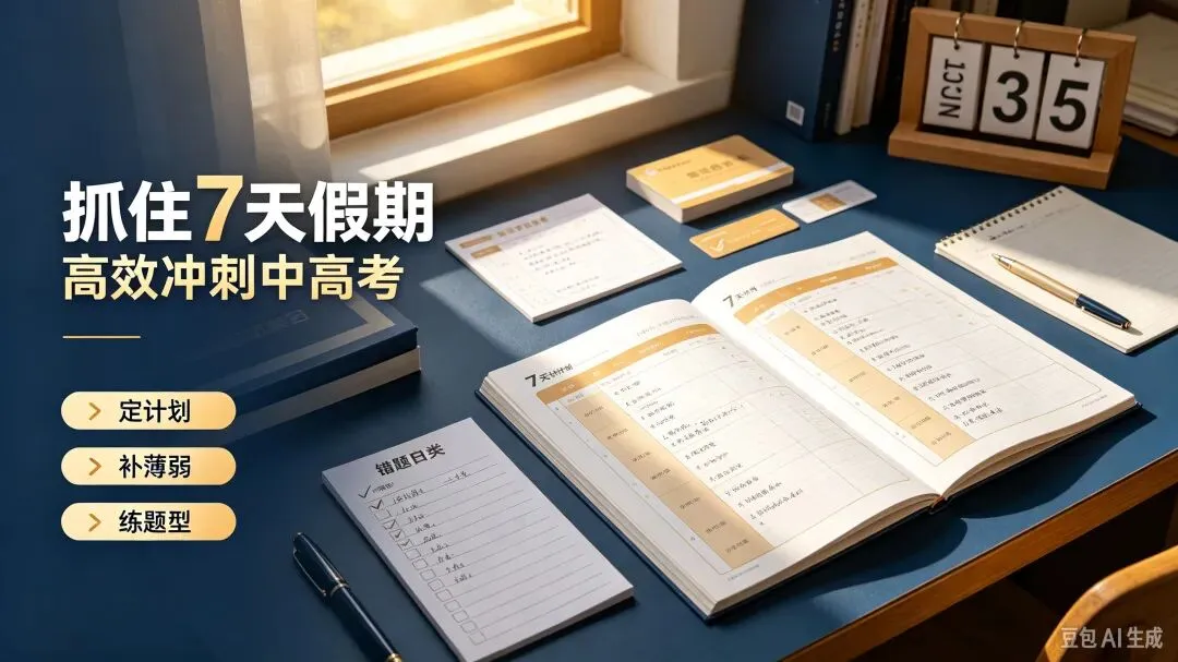 国庆假期|用好这套提分法宝,初三高三抓住窗口期,实现弯道超车-第4张图片-四季读书网